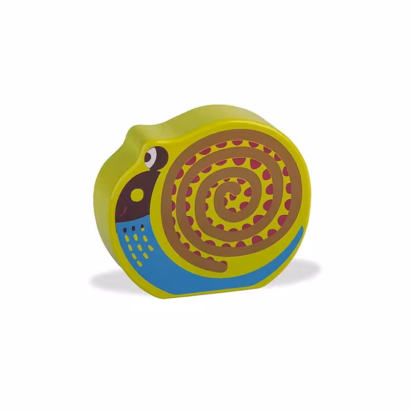 جغجغه چوبی کودک  طرح حلزون  Oops Easy Sound Snail مدل 1300813