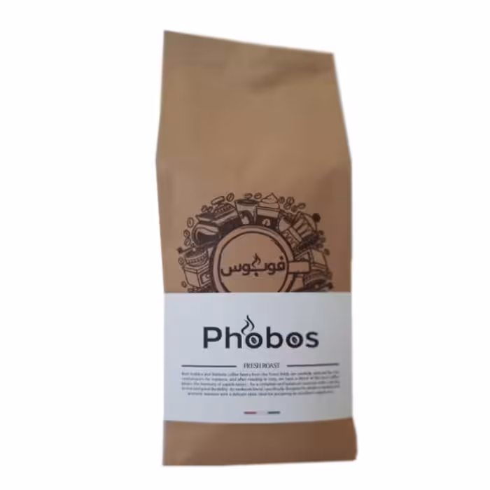 قهوه بوداده 70%عربیکا 30%روبوستا روست مدیوم 500 گرم