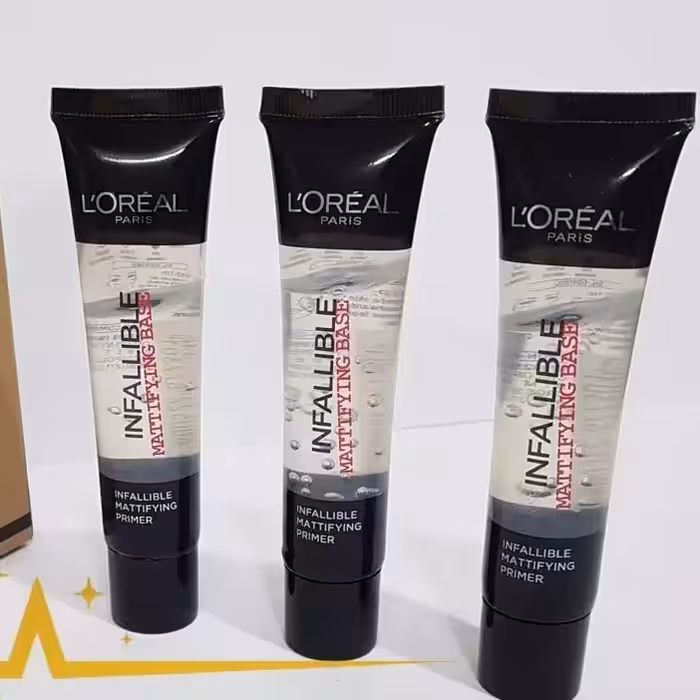 پرایمر لورئال L'OREAL 😍زیر ساز آرایش لورئال فوراً بافت پوست رو تغییر میده