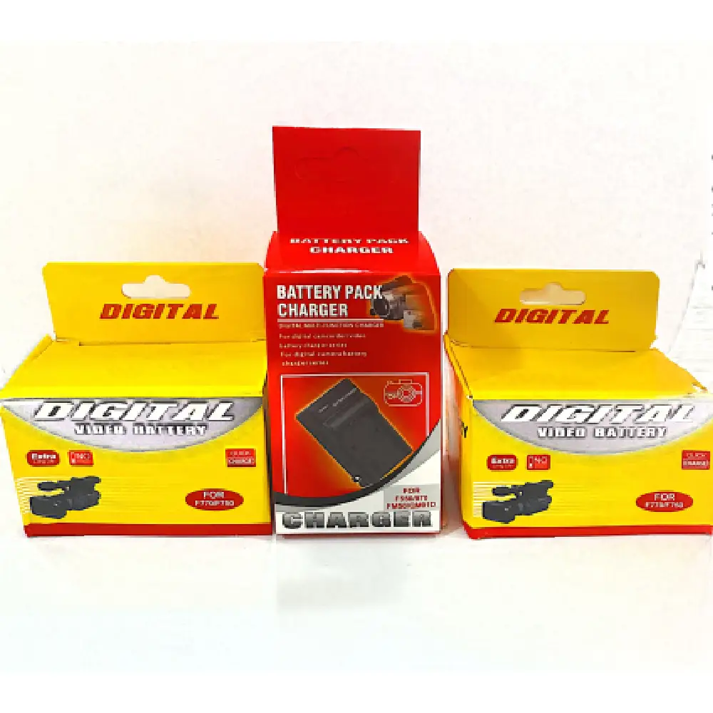 پک دوعددی باتری (نور) همراه شارژر Battery 770 pack with charger