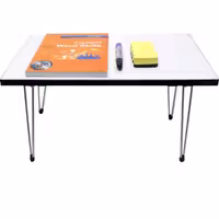 میز تحریر وایت بوردی به همراه ماژیک و تخته پاک کن