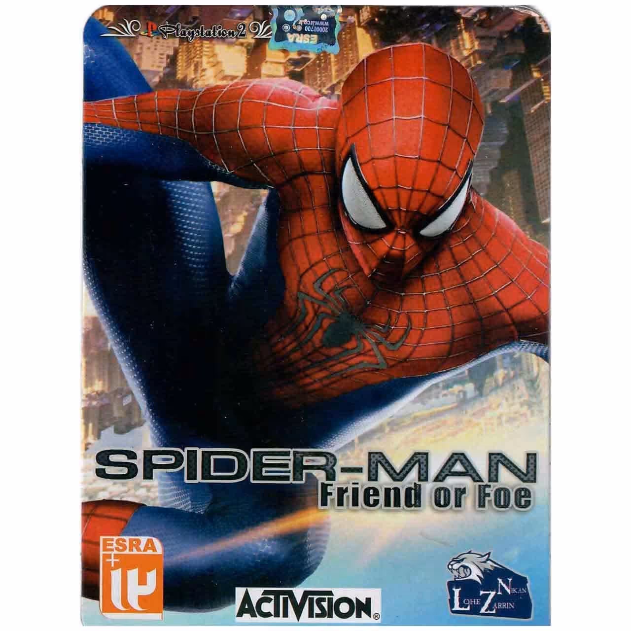 بازی  Spider-Man Friend Or Foe مخصوص PS2