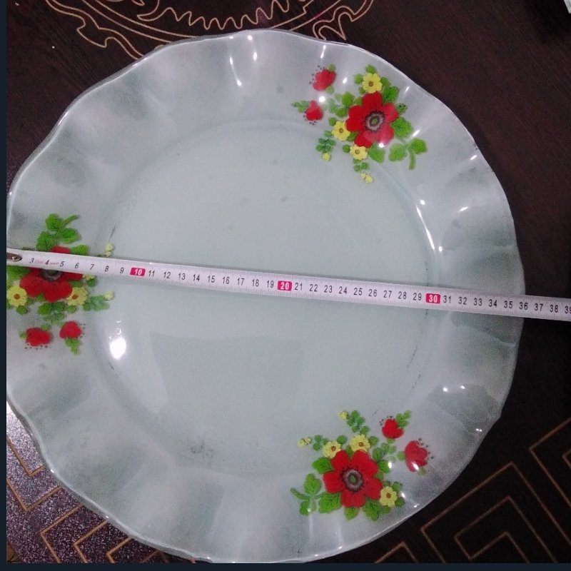 سینی کریستال یا شیشه ای