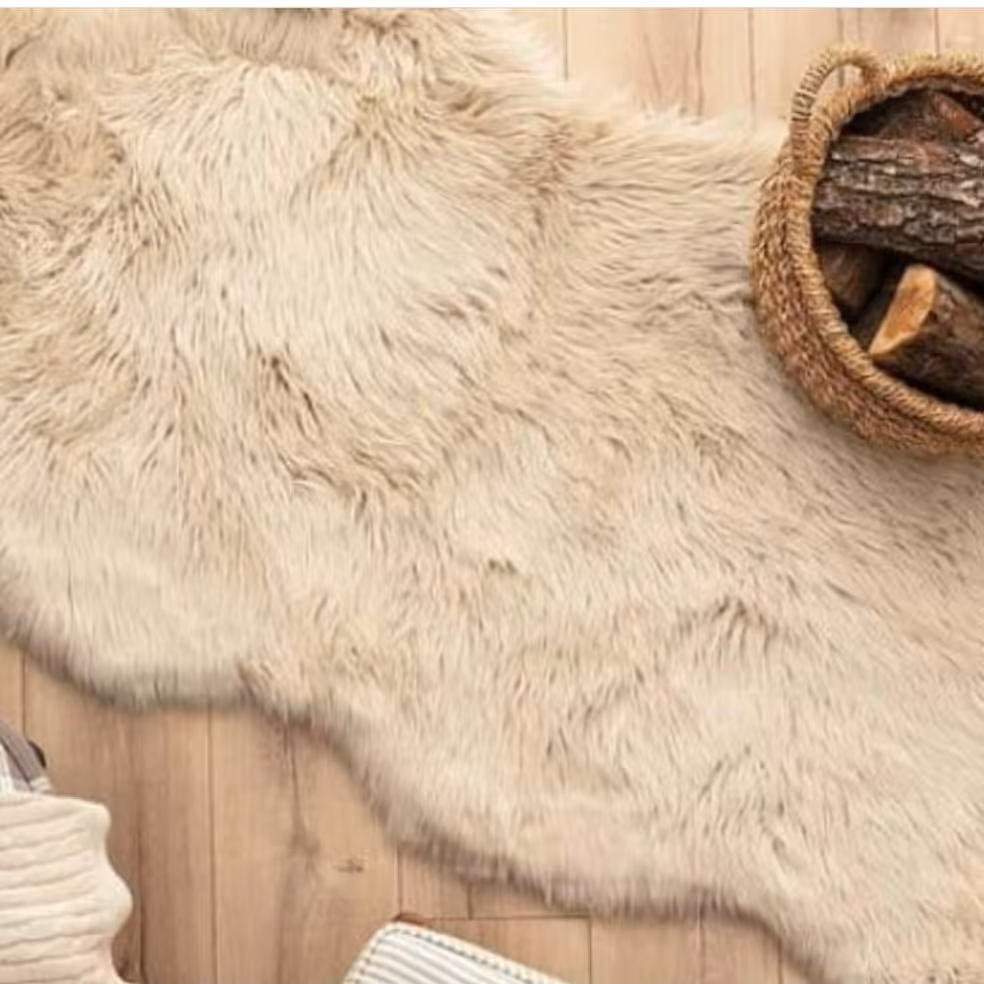 شال مبل خز طرح پوست بدون ریزش