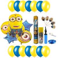 پک جشن تولد بانیبو مدل Minion کد Ba24 سایز 150