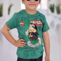 تیشرت پسرانه گارفیلد جنس پنبه 