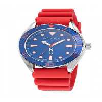 ساعت قرمز مردانه مچی اورجینال Nautica