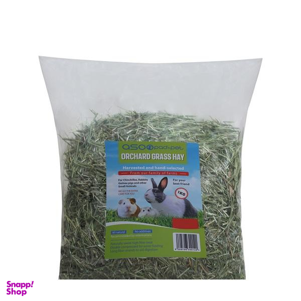 یونجه جوندگان آسو پت مدل Orchard وزن 1 کیلوگرم