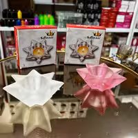 شمعدان ستاره رنگی یک عددی باارسال رایگان