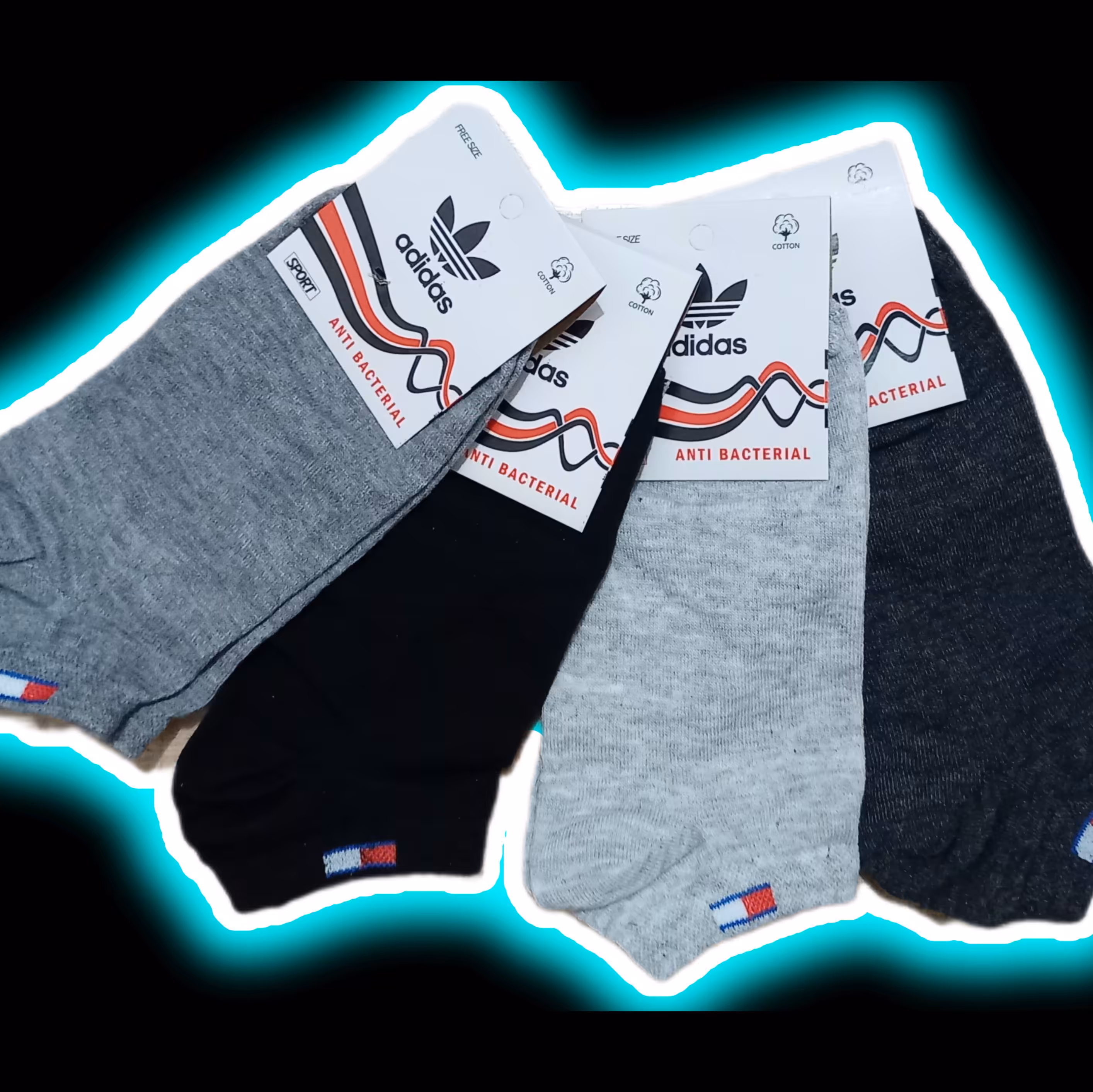 پک10عددی(2عددهدیه) جوراب مچی 4رنگ متنوع و پرطرفدار2 آنتی باکتریال