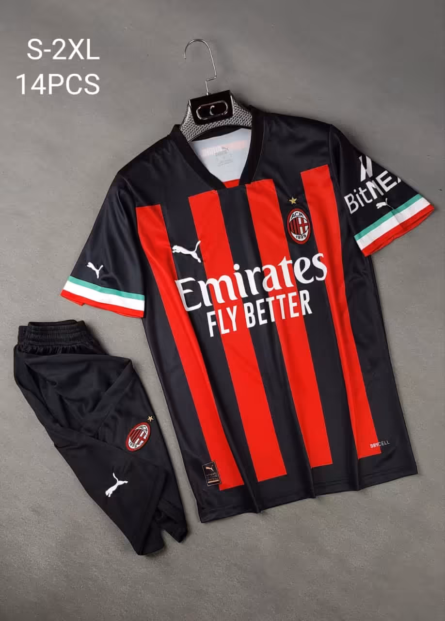 کیت اول آث میلان (پیراهن شورت) ورژن هواداری 2022-2023