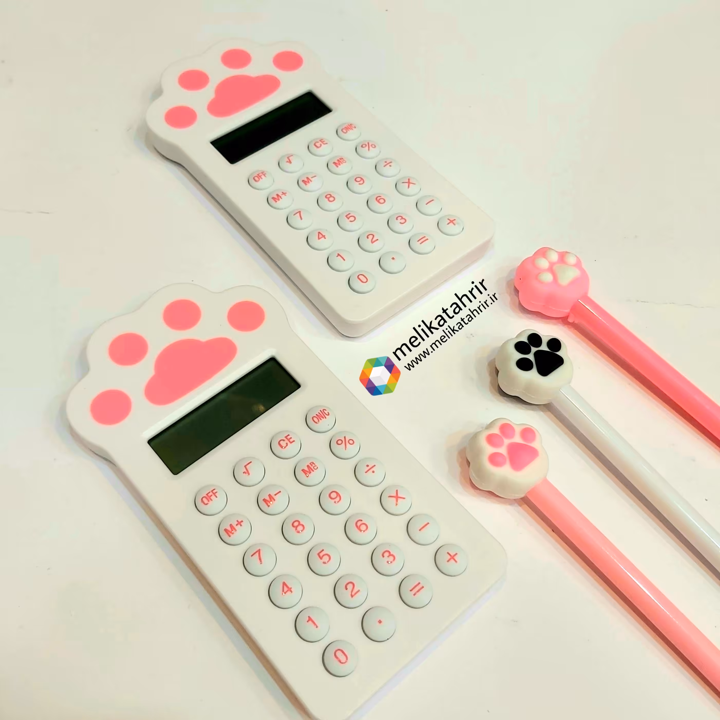 ماشین حساب فانتزی طرح پنجه گربه