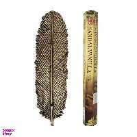 عود و جاعودی مدل صندل وانیل کد Sandal Vanilla-01 مجموعه 2 عددی