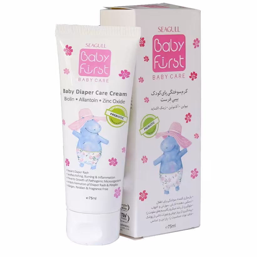 کرم سوختگی کودک سی گل مدل Baby first حجم 75 میلی لیتر

