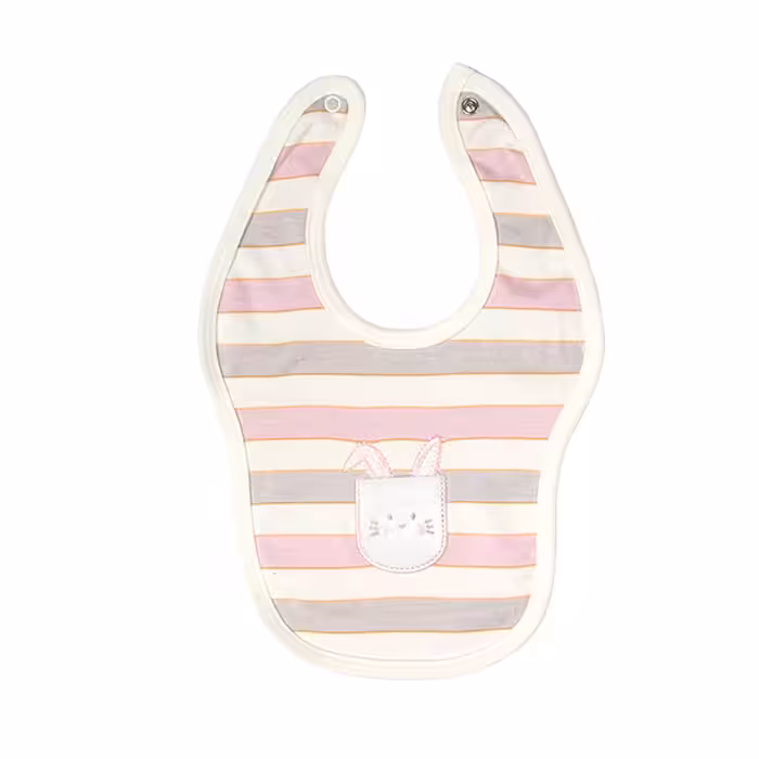 پیش بند طرح راه راه خرگوش برگ سبز Barge Sabz