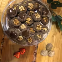 کوکی موکا گردویی و کاکائویی