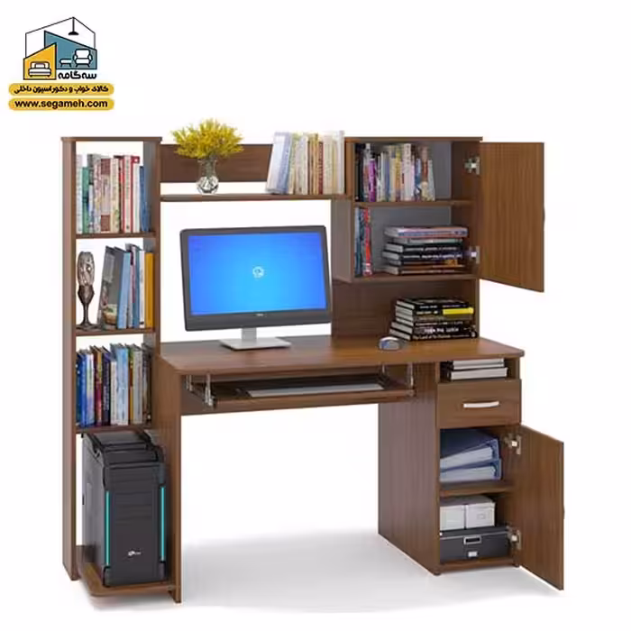 میز کامپیوتر کد DPP53 - فروشگاه سه گامه