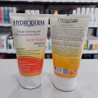 هیدرودرم ژل شستشو صورت مناسب برای پوست چرب