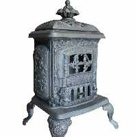 بخاری آنتیک چدنی گازی 