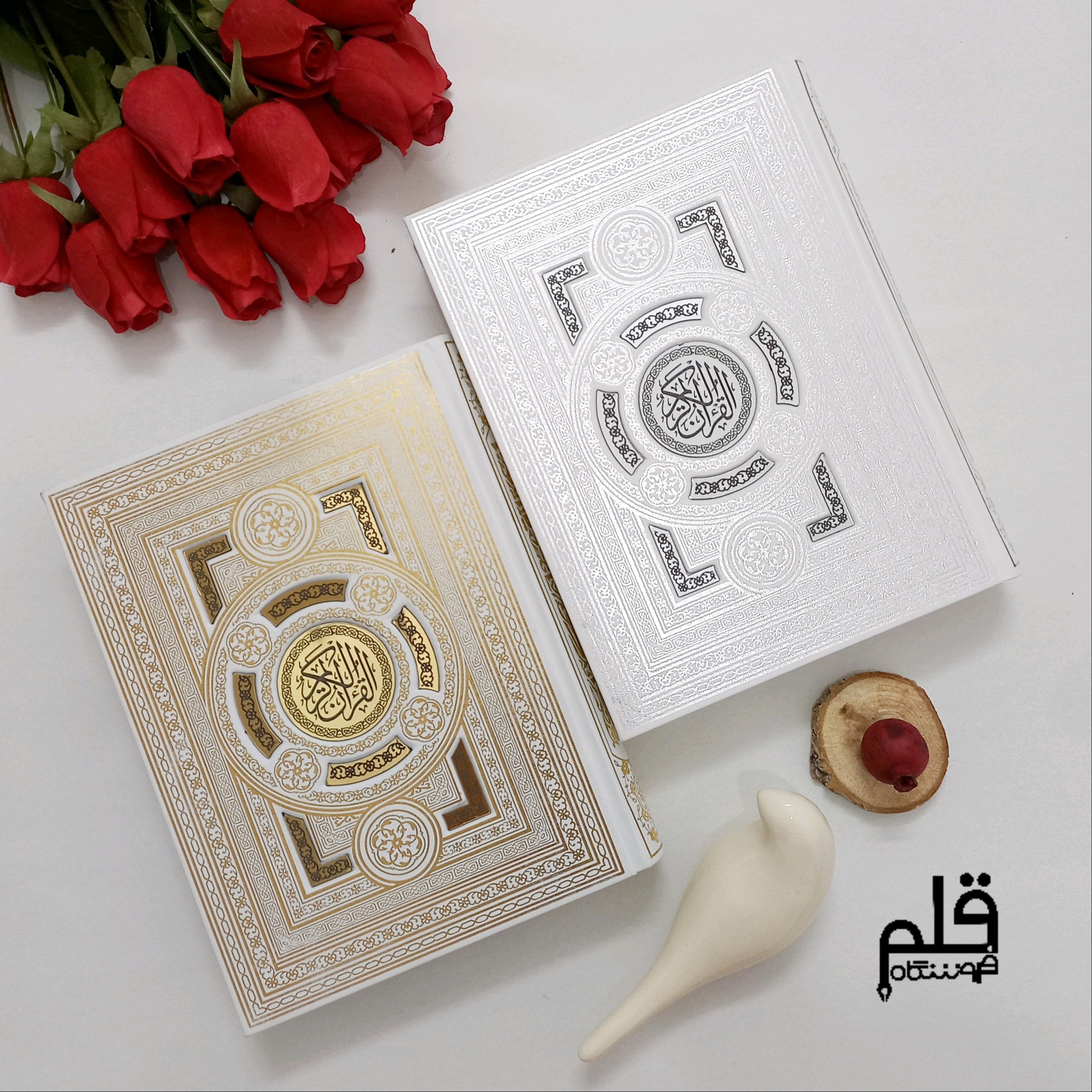 قرآن عروس جعبه دار سفید کاغذ تحریر