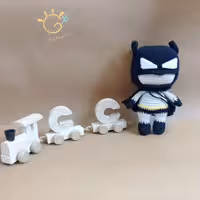 بتمن بافتنی( بافته شده با کاموا ترک ،رنگ ژورنالی،قابل بافت با رنگ دلخواه شما)