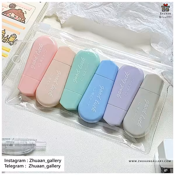 غلطگیر نواری Pastel Smile مینیمال پاستلی