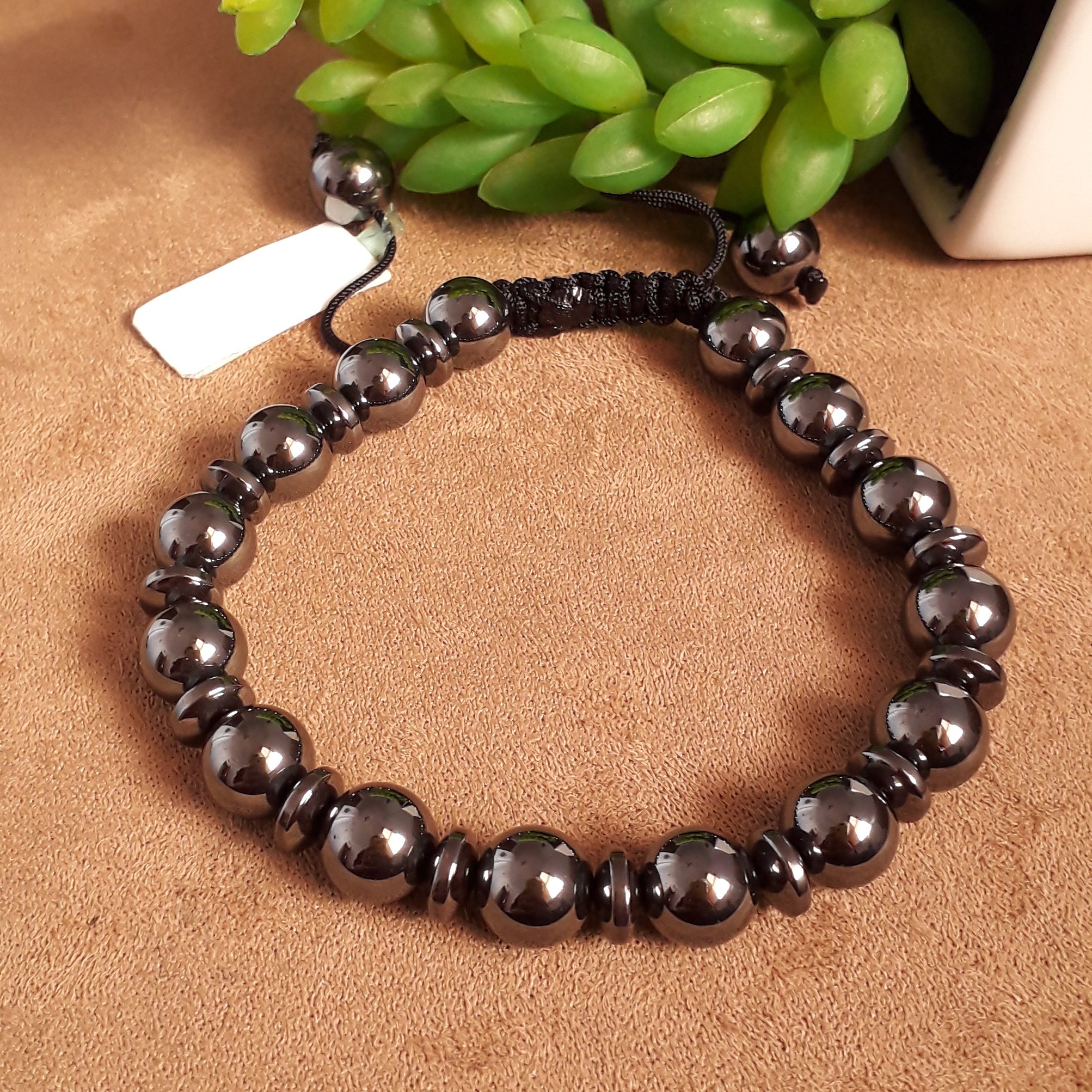 دستبند زیبای سنگ حدید بینظیر