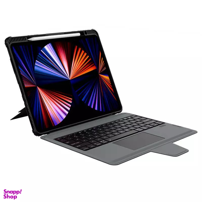 کیف کلاسوری نیلکین مدل Bumper Combo Keyboard مناسب برای تبلت اپل iPad Pro 12.9 2022 / iPad Pro 12.9 2021 / iPad Pro 12.9 2020