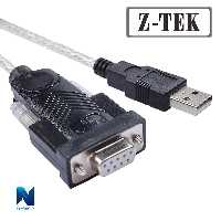 تبدیل USB به RS232 مادگی (Z-TEK SERIAL)