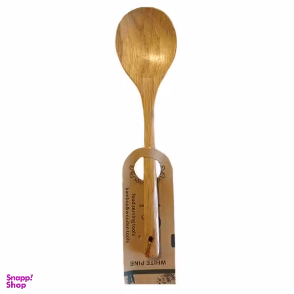 کفگیر مدل گرد بامبو کد 5208197