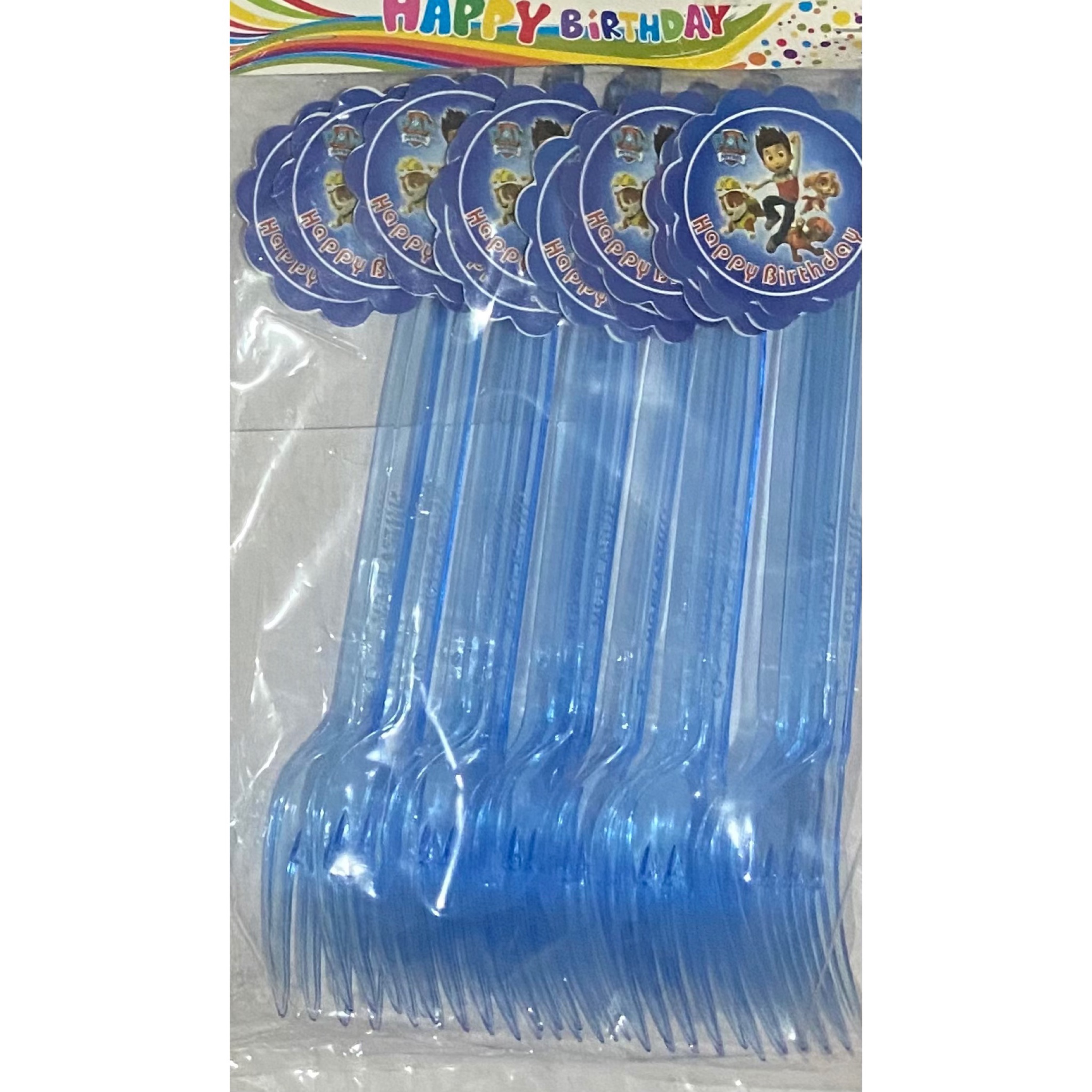 چنگال تم سگ های نگهبان (بسته 12 عددی)