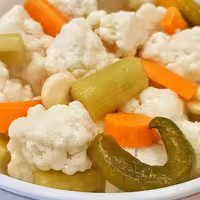 شورگل کلم خانگی یا کلم شور نیم کیلویی کاملا سالم وبهداشتی وتازه