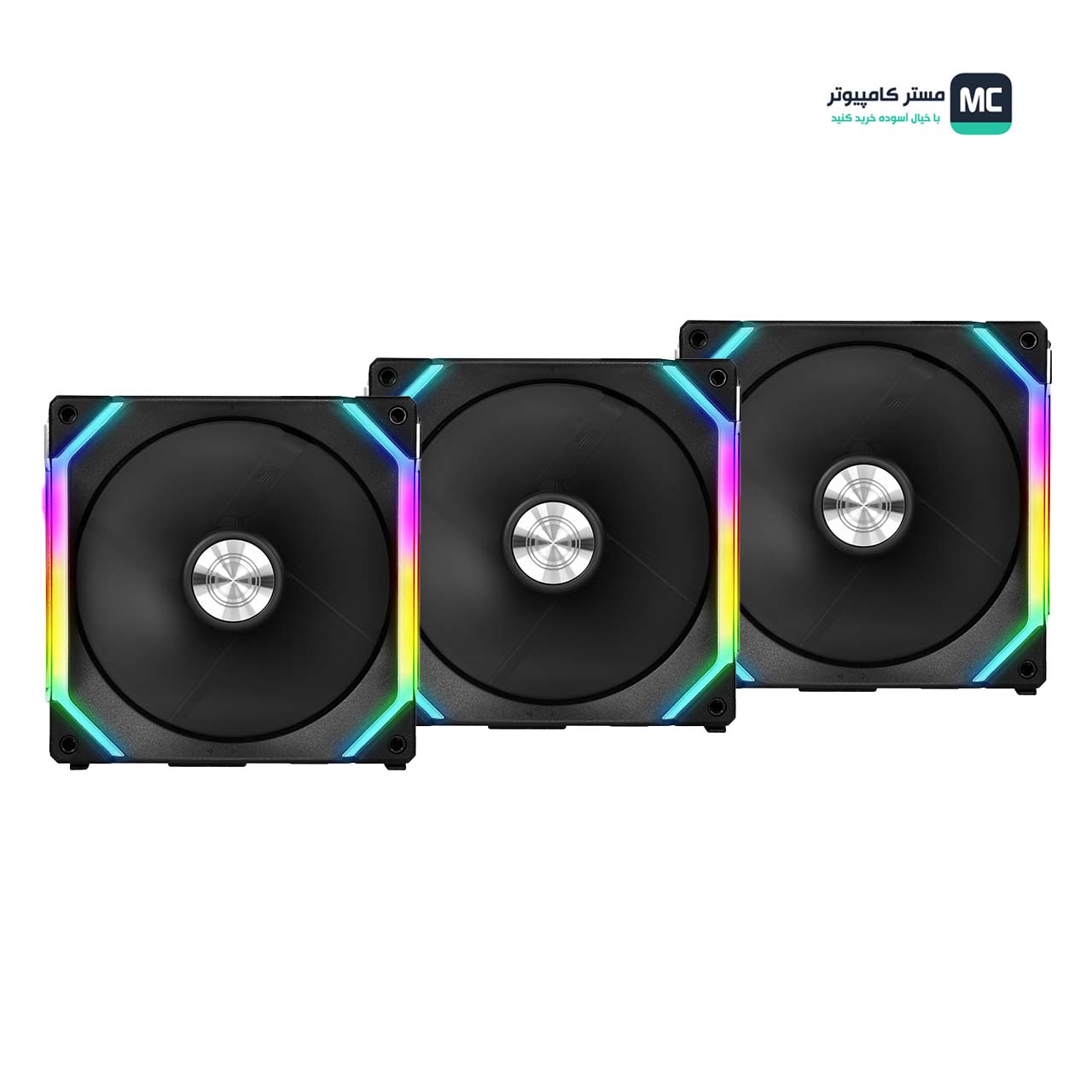 قیمت و خرید فن کیس لیان لی UNI Fan SL120 RGB Black بسته 3 عددی | مستر کامپیوتر | آسوده خرید کنید