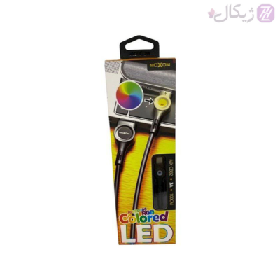 کابل شارژ تایپ سی چراغ دار آر جی بی ماکسوم MX-CB82