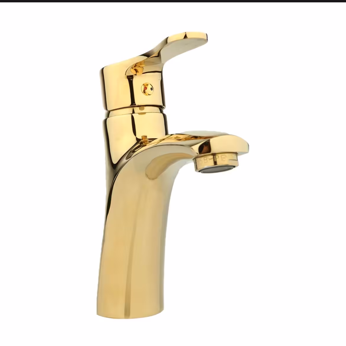 شیر روشویی راسان مدل صدف طلایی