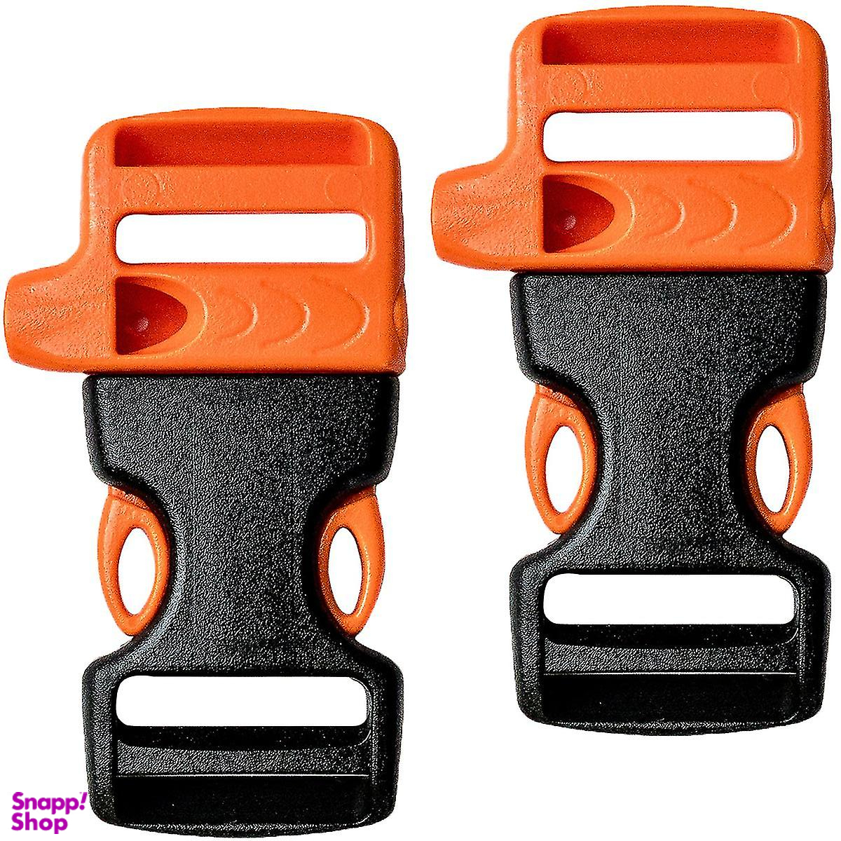 سگک کوله پشتی مدل whistle 2mm بسته 2 عددی