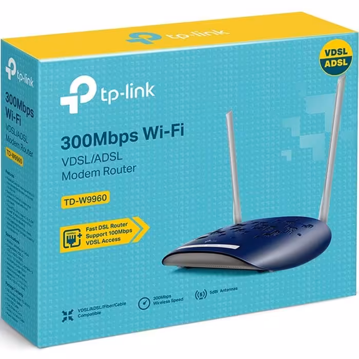 مودم  TP-LINK مدل TD-W9960 گارانتی 36 ماه پارس ارتباط
