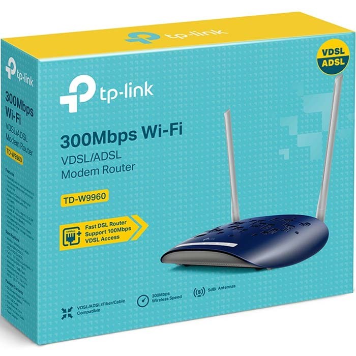مودم  TP-LINK مدل TD-W9960 گارانتی 36 ماه پارس ارتباط