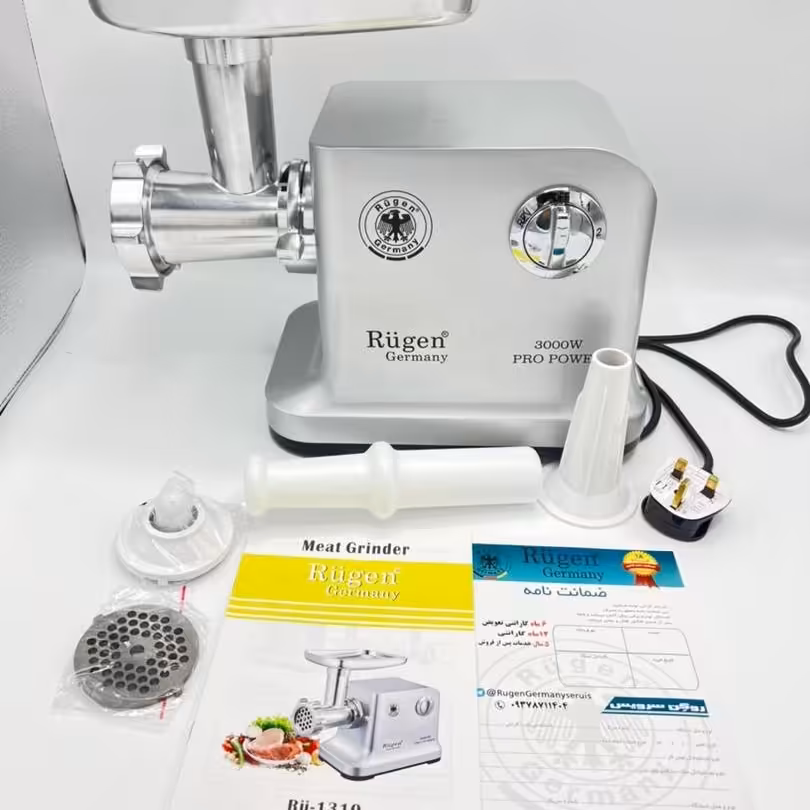 چرخ گوشت 3000وات روگن مدل ru1310