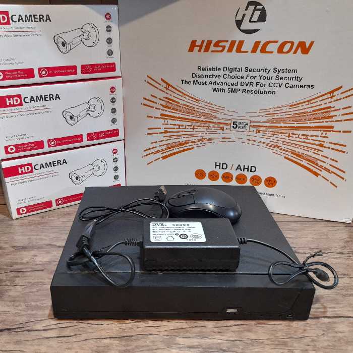دستگاه ان وی آر NVR دوربین مداربسته 10 کانال 8مگاپیکسل هایسیلیکون