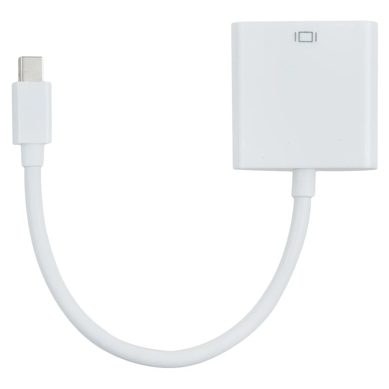 تبدیل MINI DISPLAY به VGA | ژیوار مارکت - لپتاپ استوک، لوازم جانبی موبایل و کامپیوتر