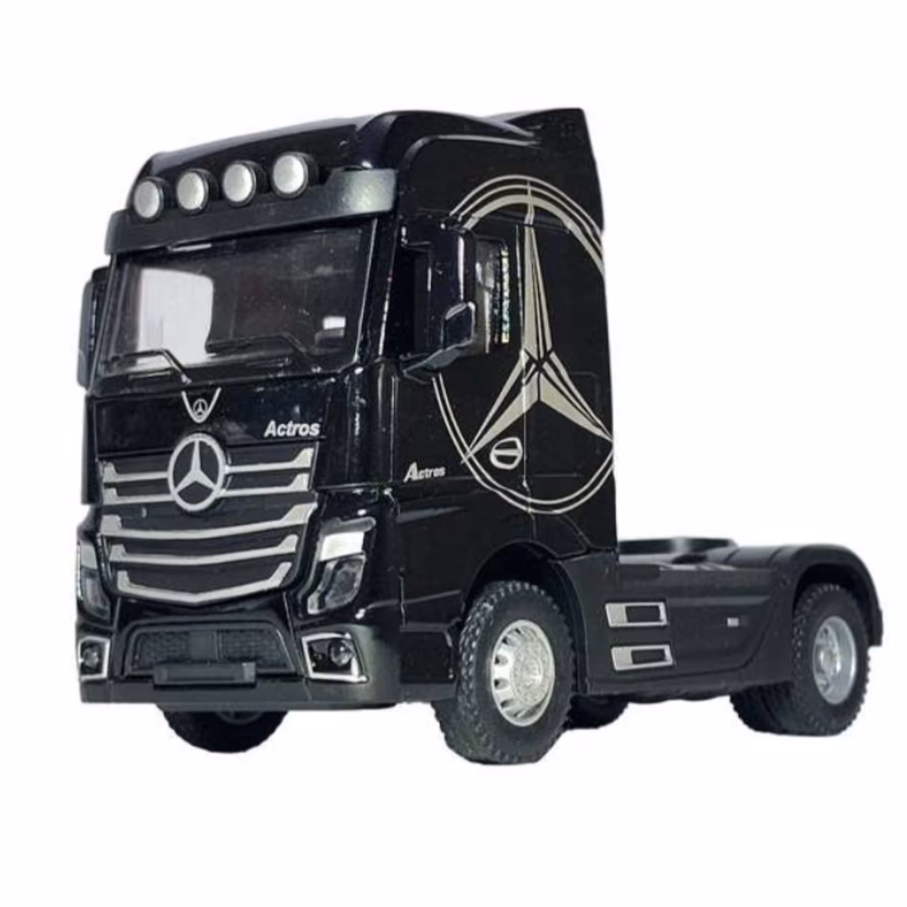 ماکت تریلی فلزی مرسدس بنز آکتورس سه رنگ 