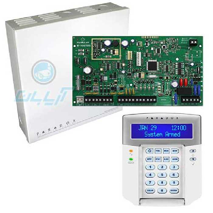 کنترل پنل دزدگیر پارادوکس MG5050 K32LCD