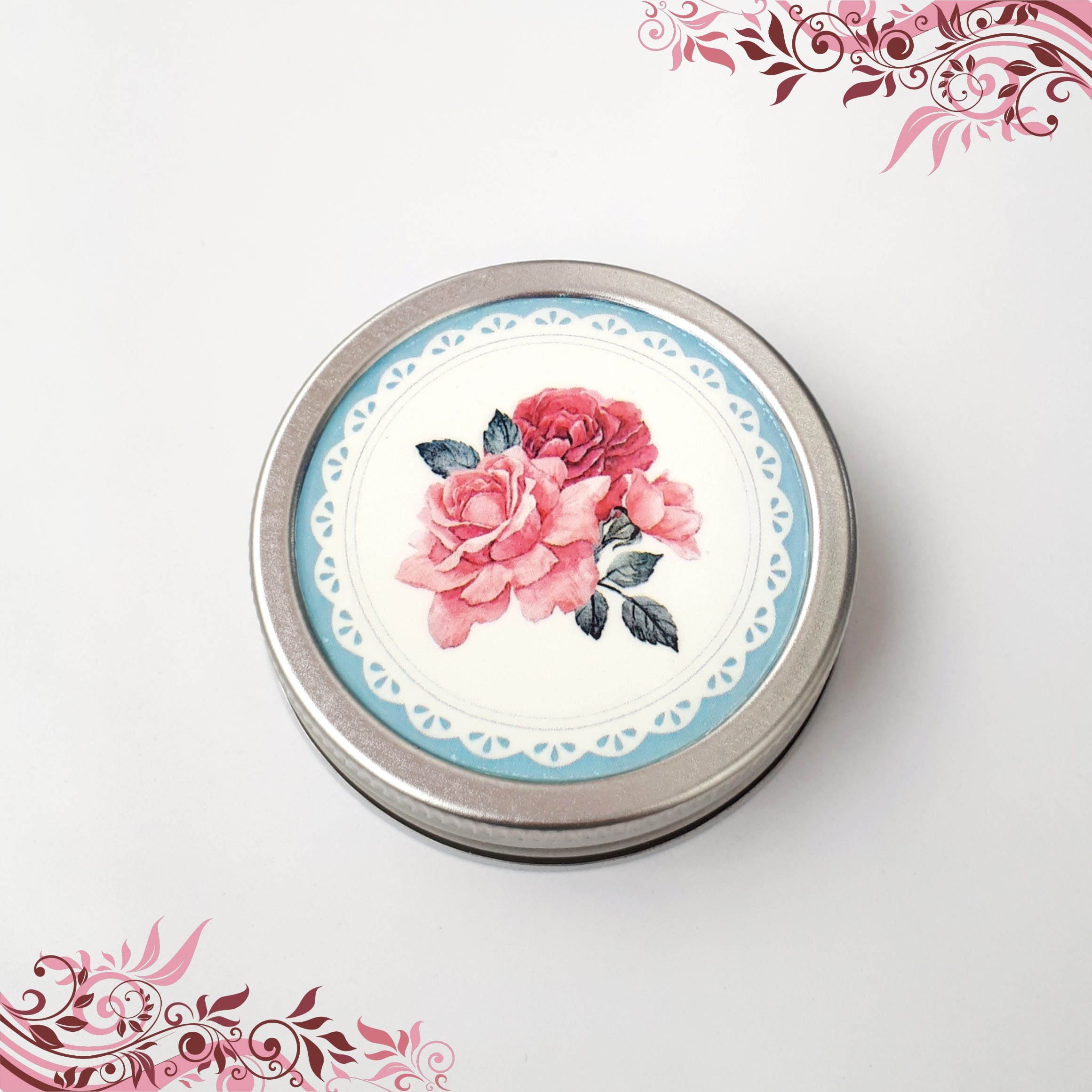 درب بانکه نقره ای طرح رزا مدل کانتینری