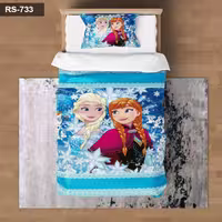 سرویس روتختی 1 نفره تنسل چاپی برندترک لند (Turk Land)  کد rs 733