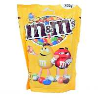 شکلات با مغز بادام زمینی 200 گرمی ام اند امز - m&amp;m