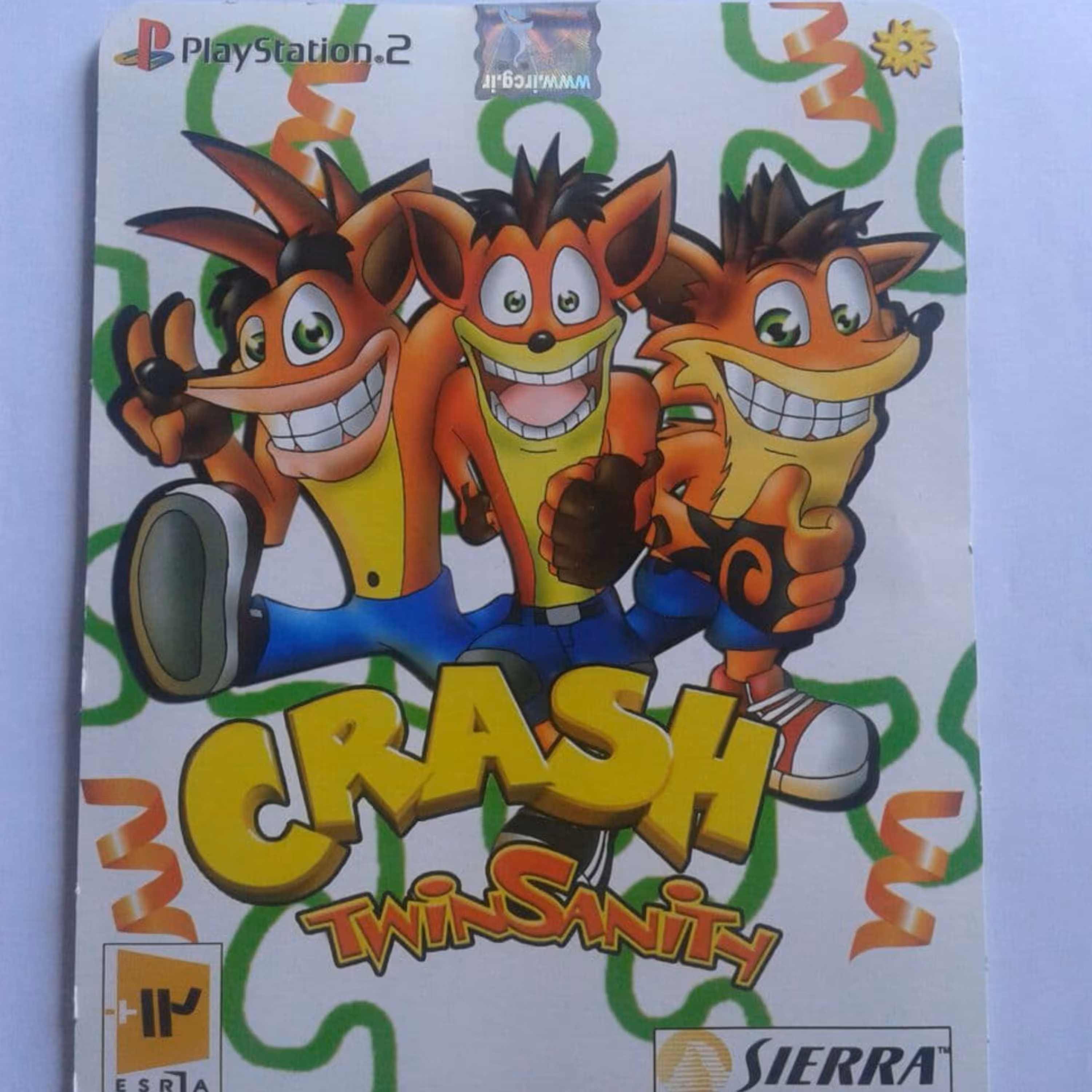 بازی پلی استیشن 2 Crash Twinsanith