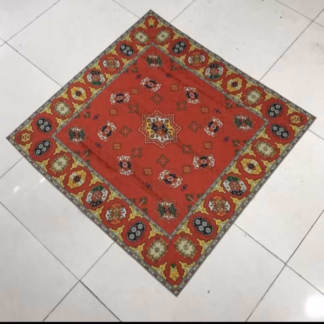 ر ومیزی مخمل 140در140  قابل شستوشو و با ضمانت رنگ