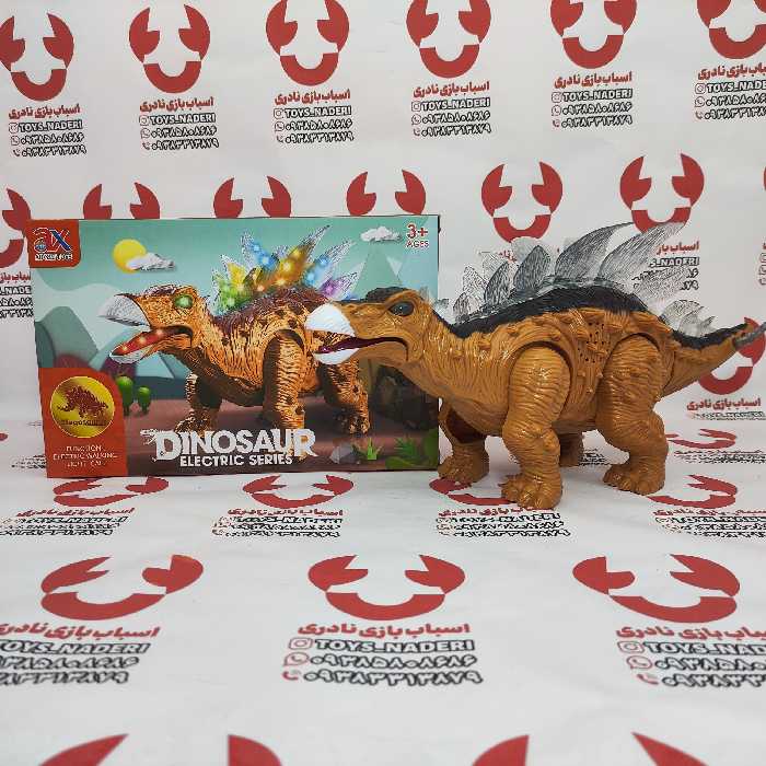 ربات دایناسور چراغدار و صدا دار