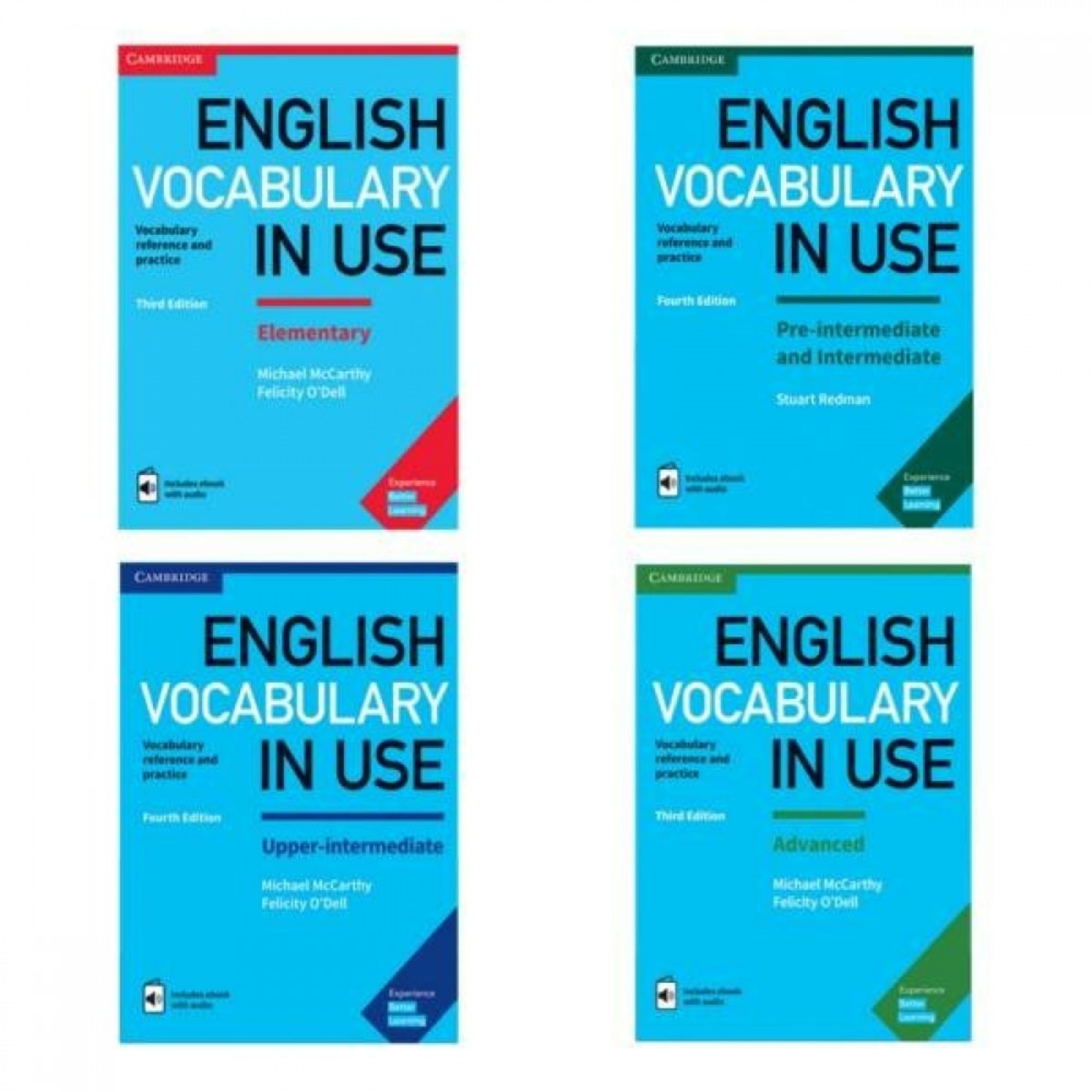 مجموعه کامل کتابهای English vocabulary in use